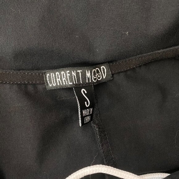 Current Mood Dollskill Black Lace-up Dress - goth - Picture 6 of 6